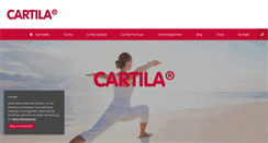 Desktop Screenshot of cartila.de